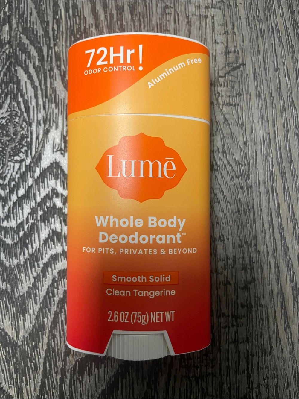 Lume Whole Body deodorant Clean Tangerine